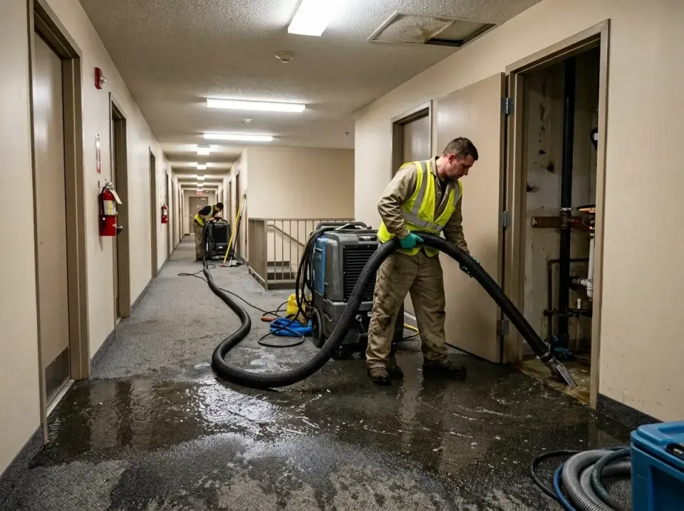 multi-unit-apartment-hallway-f-005 — frequently asked questions, Emergency Burst Pipe Water Extraction & Removal in Spotsylv…